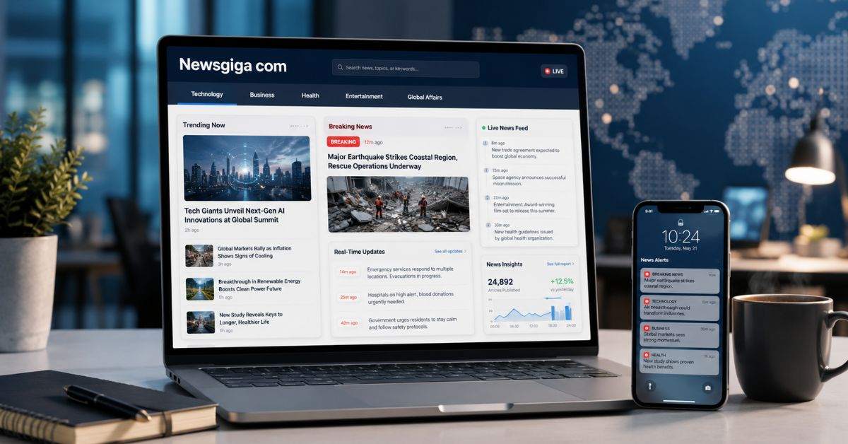 Newsgiga com: Real-Time Digital News Platform Guide