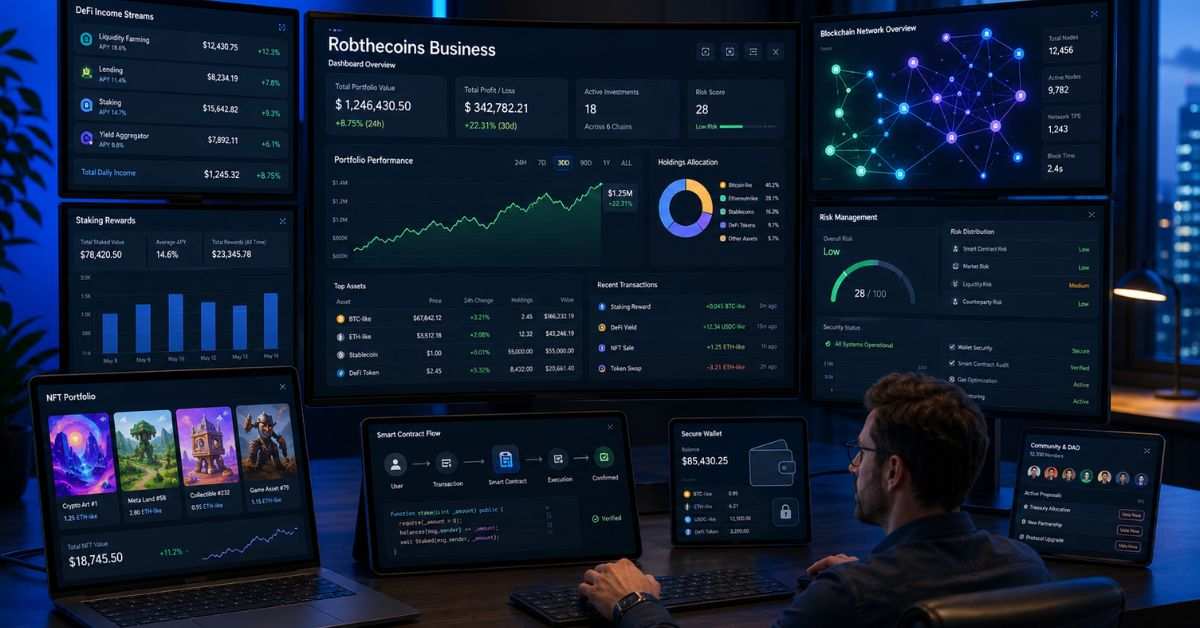 Robthecoins Business: Smart Crypto Earning Guide