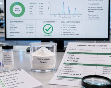 THCA Isolate Powder: Safety and Legal Guide 