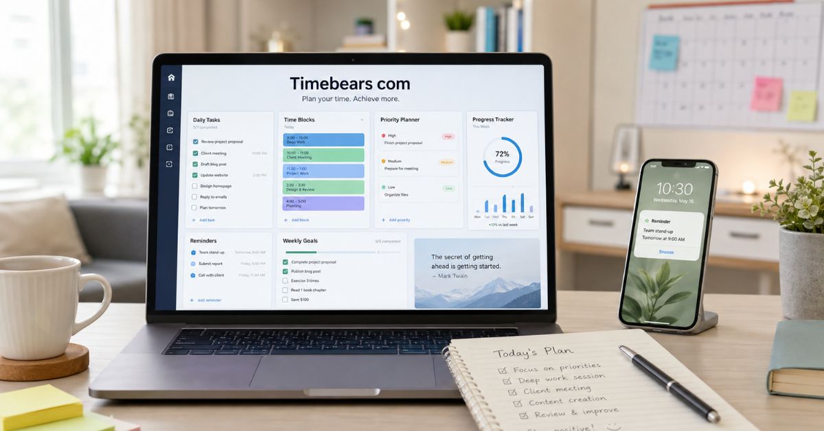 Timebears com Review: Features, Safety & Productivity