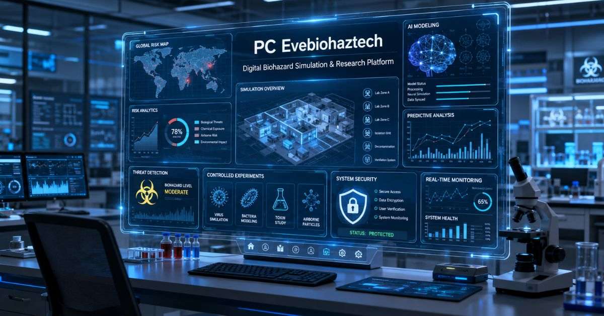 PC Evebiohaztech: Guide for Safe Digital Simulation