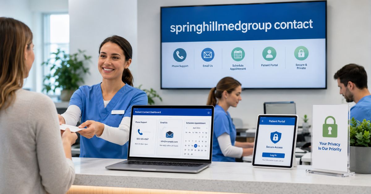 Springhillmedgroup Contact: Guide for Patient Help 
