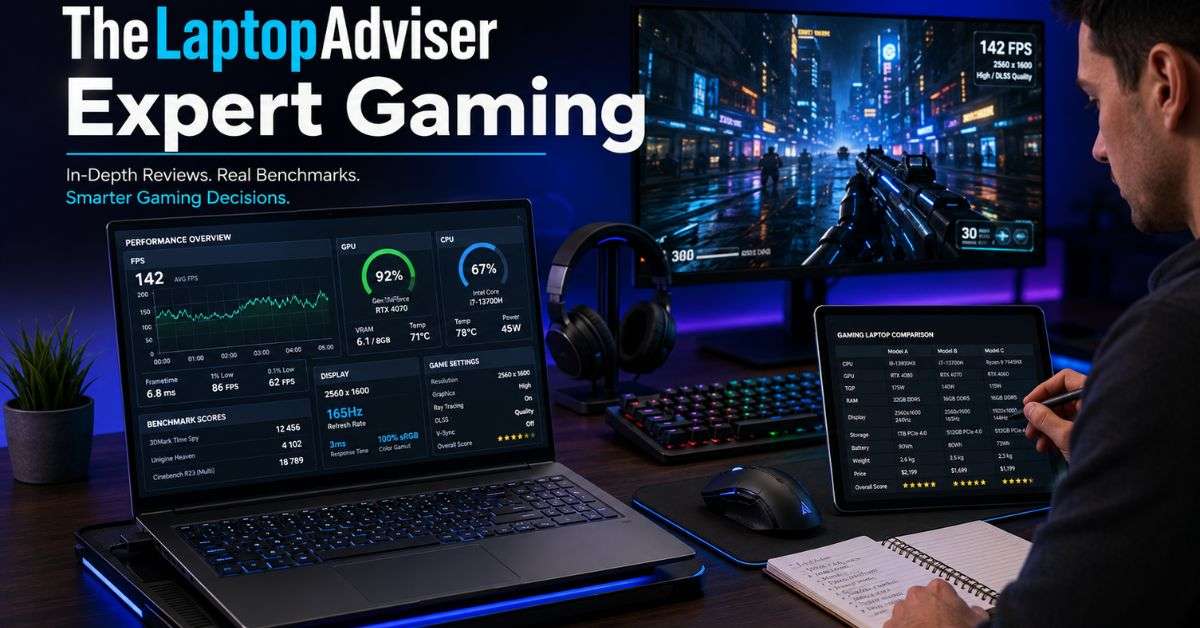 TheLaptopAdviser Expert Gaming: Smart Laptop Guide