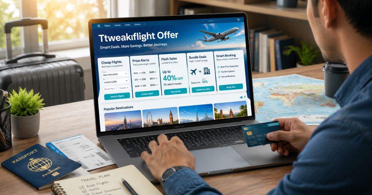 Ttweakflight Offer: Best Flight Deals & Savings 2026
