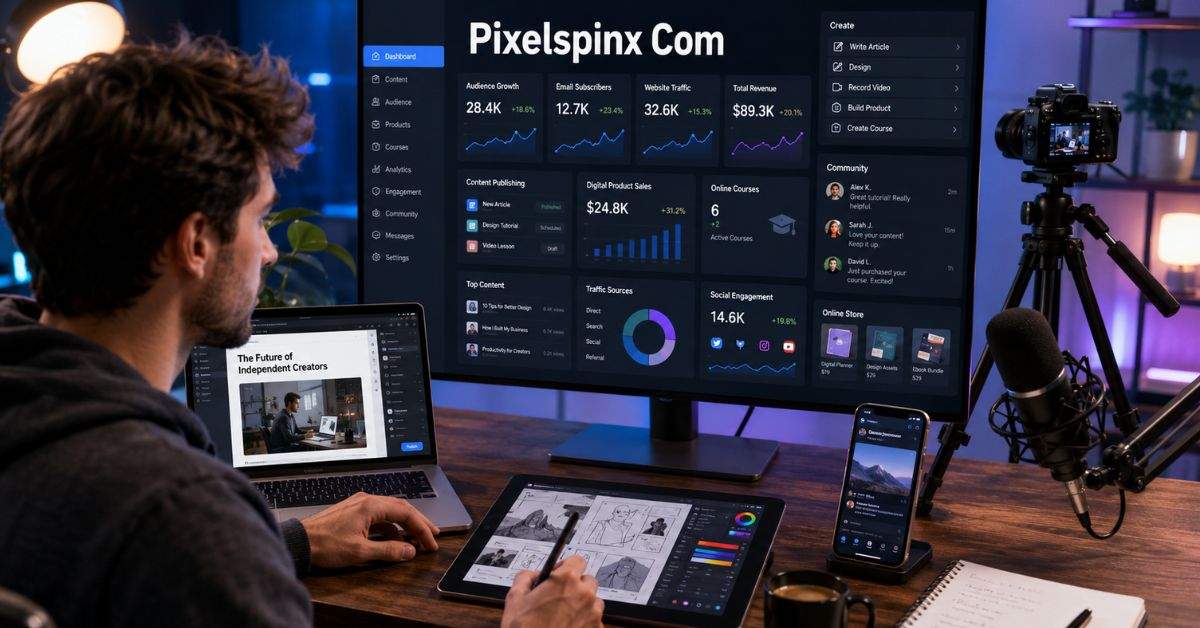 Pixelspinx Com: Technology Guide for Digital Creators