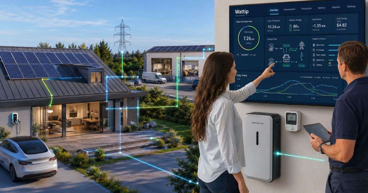 Wattip: Smart Energy Monitoring for Homes and Business 